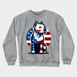 American Staffy Dog Crewneck Sweatshirt